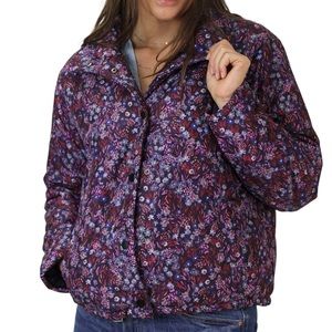 Dear John Izabel Wide Collar Enchanted Garden Jacket Women’s Size L